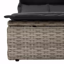VidaXL 368642 chaise d'extérieur Linge Siège rembourré Polyuréthane, Acier Gris - Vue supplémentaire 7