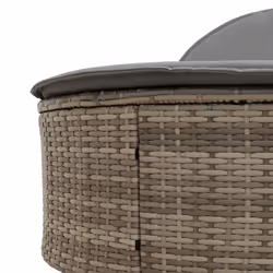 VidaXL 368648 chaise d'extérieur Linge Siège rembourré Polyuréthane, Acier Gris - Vue supplémentaire 7