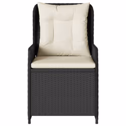 VidaXL 368652 chaise d'extérieur Terrace Siège rembourré Polyuréthane, Acier Crème, Blanc - Vue supplémentaire 5