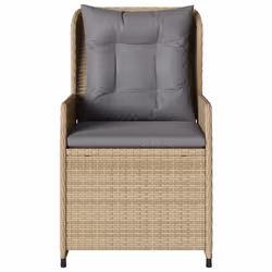 VidaXL 368655 chaise d'extérieur Terrace Siège rembourré Polyuréthane, Acier Gris - Vue supplémentaire 5