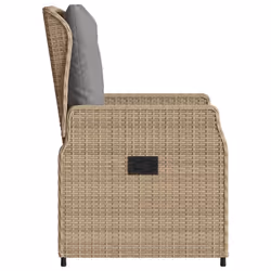 VidaXL 368655 chaise d'extérieur Terrace Siège rembourré Polyuréthane, Acier Gris - Vue supplémentaire 6