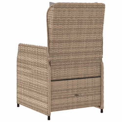 VidaXL 368655 chaise d'extérieur Terrace Siège rembourré Polyuréthane, Acier Gris - Vue supplémentaire 7