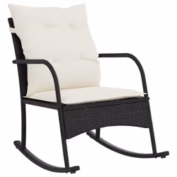 VidaXL 369018, Terrace, Siège rembourré, Polyuréthane, Acier, Crème, Blanc, 110 kg, 600 mm