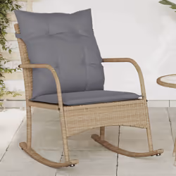 VidaXL 369021 chaise d'extérieur Terrace Siège rembourré Polyuréthane, Acier Gris
