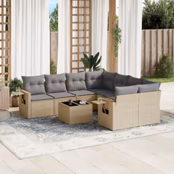 Cet ensemble de canapés de jardin est le complément parfait de votre arrière-cour, terrasse ou patio, offrant un espace confo ...