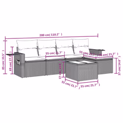 VidaXL 3220085 ensemble de meubles de jardin - Vue supplémentaire 8