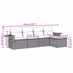 VidaXL 3220089 ensemble de meubles de jardin - Vue supplémentaire 8