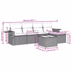 VidaXL 3220095 ensemble de meubles de jardin - Vue supplémentaire 8