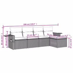 VidaXL 3220099 ensemble de meubles de jardin - Vue supplémentaire 8
