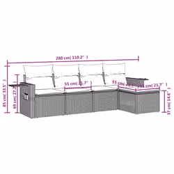 VidaXL 3220101 ensemble de meubles de jardin - Vue supplémentaire 8