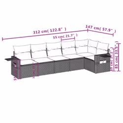 VidaXL 3220201 ensemble de meubles de jardin - Vue supplémentaire 8
