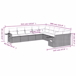VidaXL 3220721 ensemble de meubles de jardin - Vue supplémentaire 8