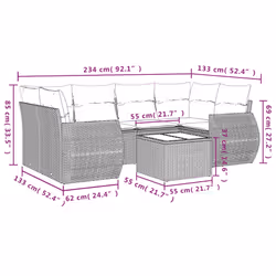 VidaXL 3221114 ensemble de meubles de jardin - Vue supplémentaire 8