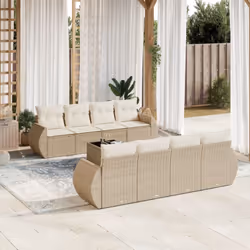 Cet ensemble de canapés de jardin est le complément parfait de votre arrière-cour, terrasse ou patio, offrant un espace confo ...