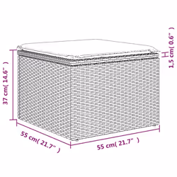 VidaXL 3221291 ensemble de meubles de jardin - Vue supplémentaire 7