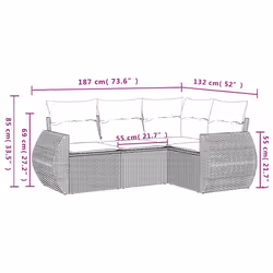 VidaXL 3221311 ensemble de meubles de jardin - Vue supplémentaire 7