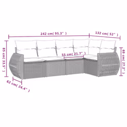 VidaXL 3221335 ensemble de meubles de jardin - Vue supplémentaire 7
