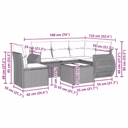 VidaXL 3221371 ensemble de meubles de jardin - Vue supplémentaire 8