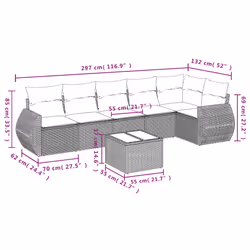 VidaXL 3221385 ensemble de meubles de jardin - Vue supplémentaire 8
