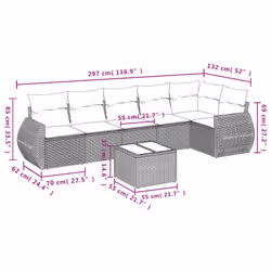 VidaXL 3221395 ensemble de meubles de jardin - Vue supplémentaire 8