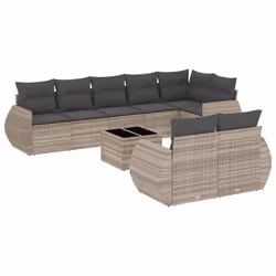VidaXL 3221621, Gris foncé, Rotin, Acier, 110 kg, Adultes et enfants, 710 mm, 620 mm