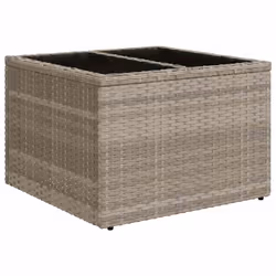 VidaXL 3221621 banc de jardin Rotin, Acier - Vue supplémentaire 7