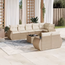 VidaXL 3221627 banc de jardin Rotin, Verre trempé