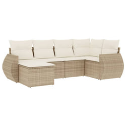 VidaXL 3221657 banc de jardin Rotin, Acier