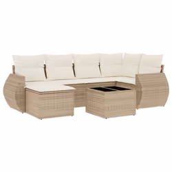 VidaXL 3221667, Crème, Rotin, Verre trempé, 110 kg, Adultes et enfants, 550 mm, 550 mm