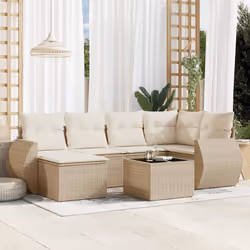 VidaXL 3221667 banc de jardin Rotin, Verre trempé