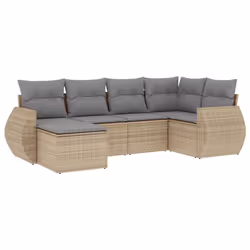 VidaXL 3221668, Gris clair, Rotin, Verre trempé, 110 kg, Adultes et enfants, 550 mm, 550 mm