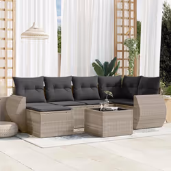 VidaXL 3221671 banc de jardin Rotin, Verre trempé