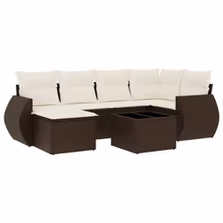 VidaXL 3221672, Crème, Rotin, Verre trempé, 110 kg, Adultes et enfants, 550 mm, 550 mm