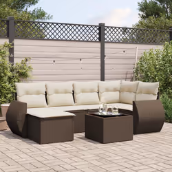 VidaXL 3221672 banc de jardin Rotin, Verre trempé