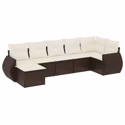 VidaXL 3221692, Crème, Rotin, Verre trempé, 110 kg, Adultes et enfants, 550 mm, 550 mm