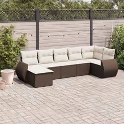 VidaXL 3221692 banc de jardin Rotin, Verre trempé