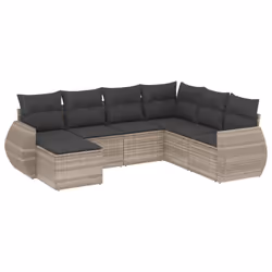 VidaXL 3221701, Gris foncé, Rotin, Acier, 110 kg, Adultes et enfants, 550 mm, 550 mm