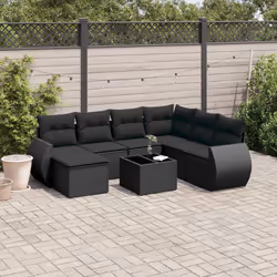 VidaXL 3221704 banc de jardin Rotin, Verre trempé