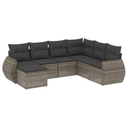 VidaXL 3221709 banc de jardin Rotin, Verre trempé