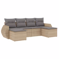 VidaXL 3221718, Gris clair, Rotin, Acier, 110 kg, Adultes et enfants, 550 mm, 550 mm