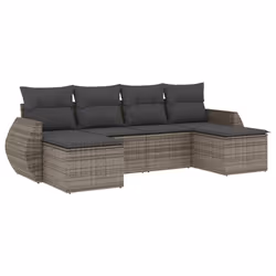 VidaXL 3221719, Gris foncé, Rotin, Acier, 110 kg, Adultes et enfants, 550 mm, 550 mm