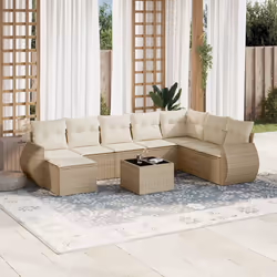 VidaXL 3221767 banc de jardin Rotin, Verre trempé