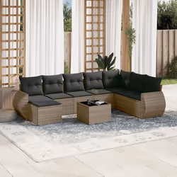 VidaXL 3221769 banc de jardin Rotin, Verre trempé