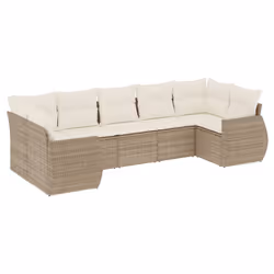 VidaXL 3221787, Crème, Rotin, Acier, 110 kg, Adultes et enfants, 710 mm, 620 mm