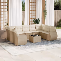 VidaXL 3221807 banc de jardin Rotin, Verre trempé