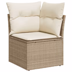 VidaXL 3221837 banc de jardin Rotin, Acier - Vue supplémentaire 4