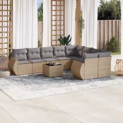VidaXL 3221848 banc de jardin Rotin, Verre trempé