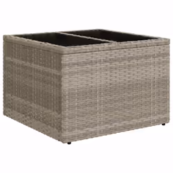 VidaXL 3221851 banc de jardin Rotin, Verre trempé - Vue supplémentaire 7
