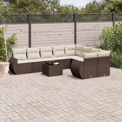 VidaXL 3221852 banc de jardin Rotin, Verre trempé