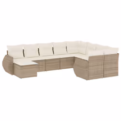VidaXL 3221857, Crème, Rotin, Verre trempé, 110 kg, Adultes et enfants, 550 mm, 550 mm